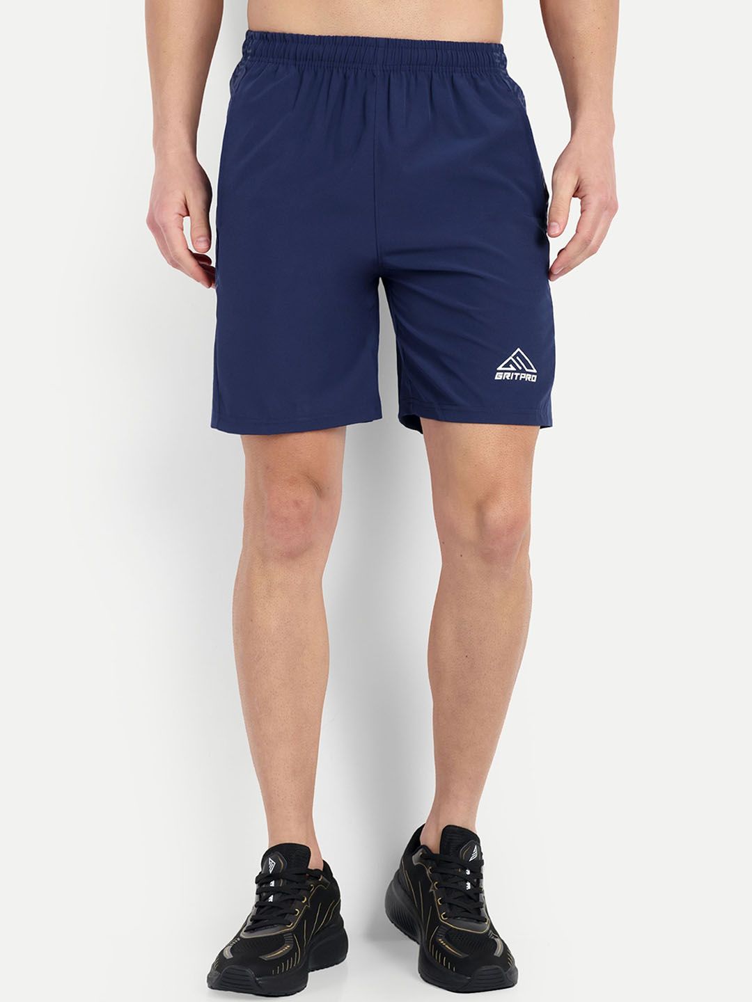 GRITPRO Men Relaxed Fit Mid-Rise Shorts-image-46