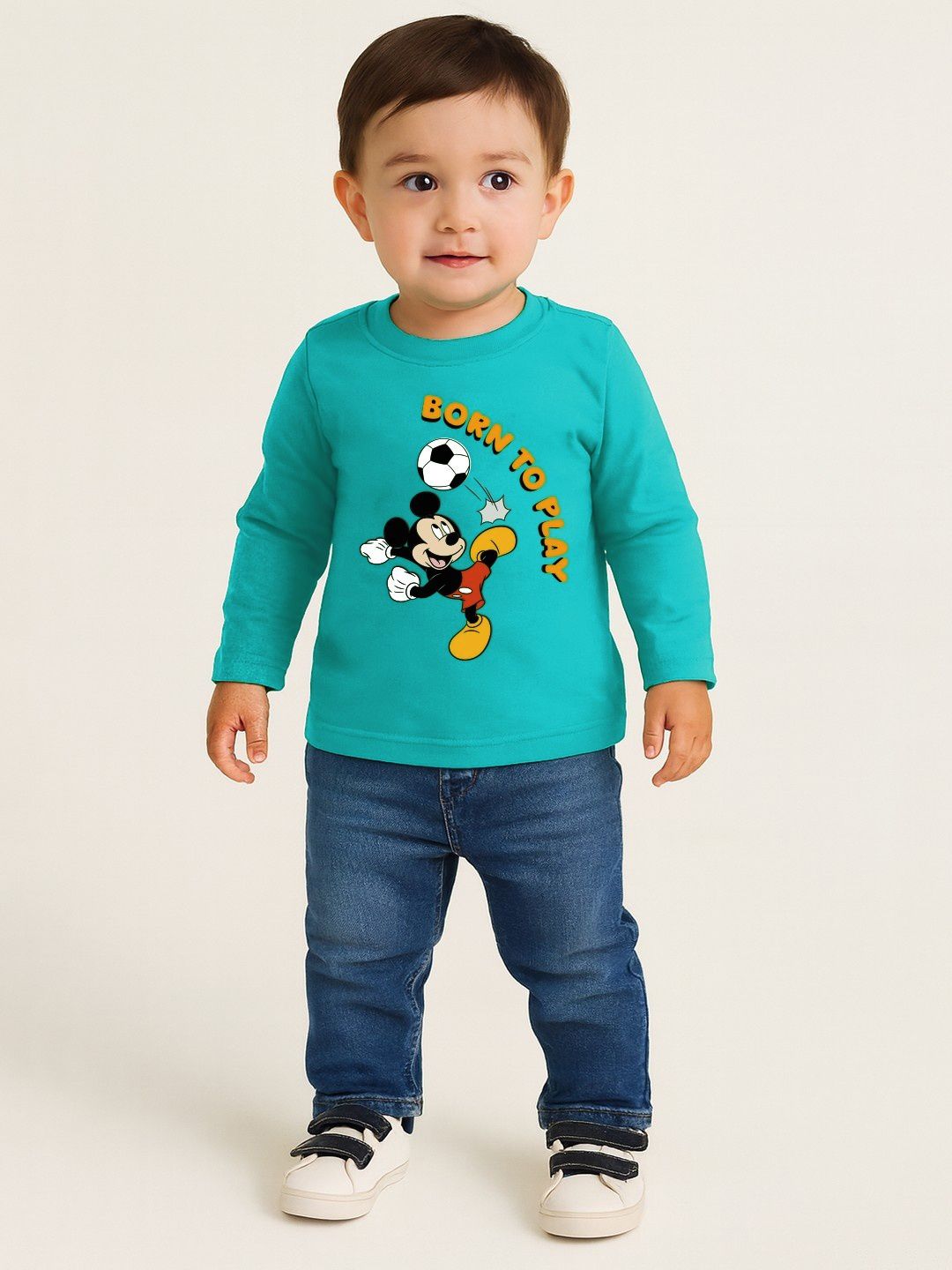 YK Disney Boys Mickey Mouse Cotton Printed T-shirt-picture-15