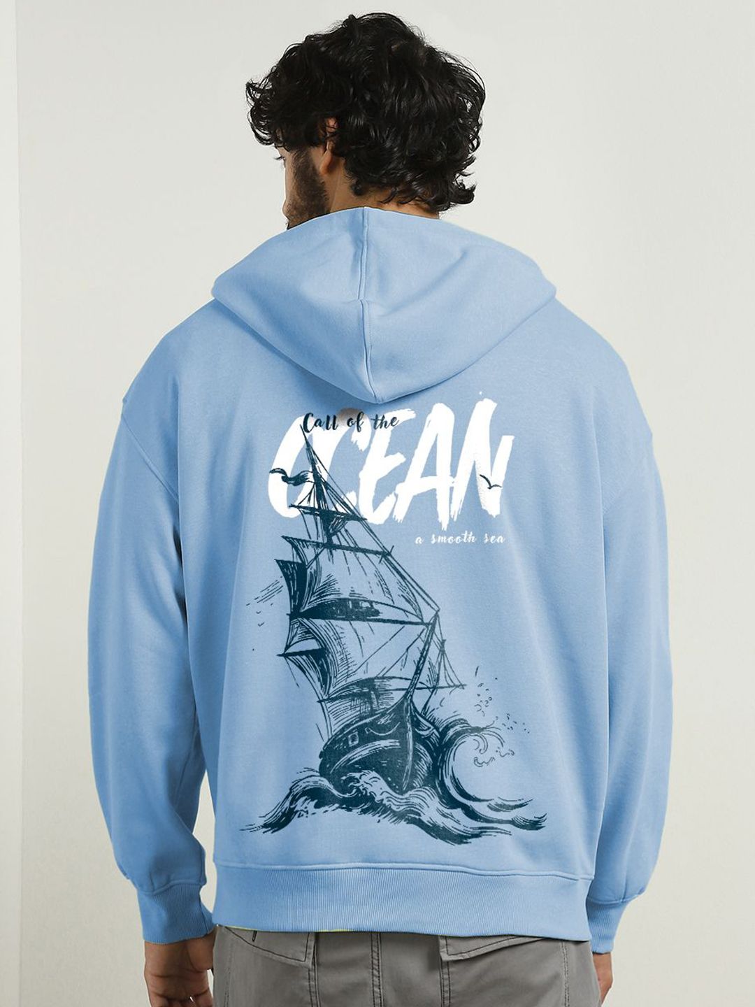 NOBERO Men Graphic Printed Hooded Sweatshirt-picture-25