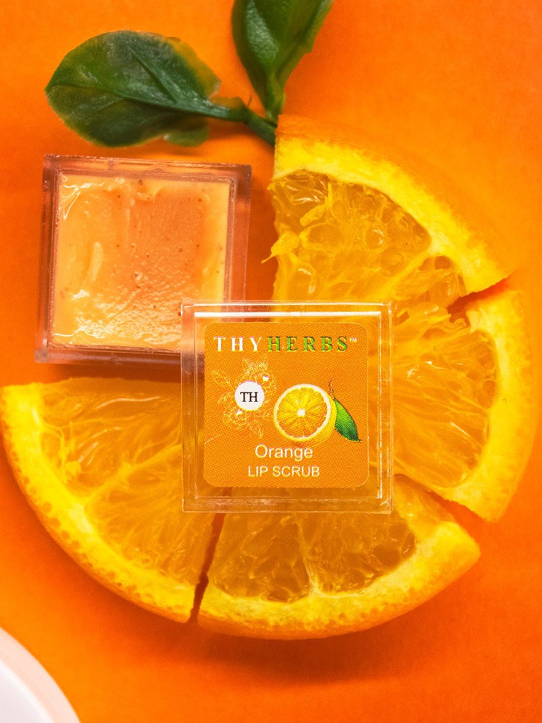 Thyherbs Orange Lip Scrub- 3 g-picture-11
