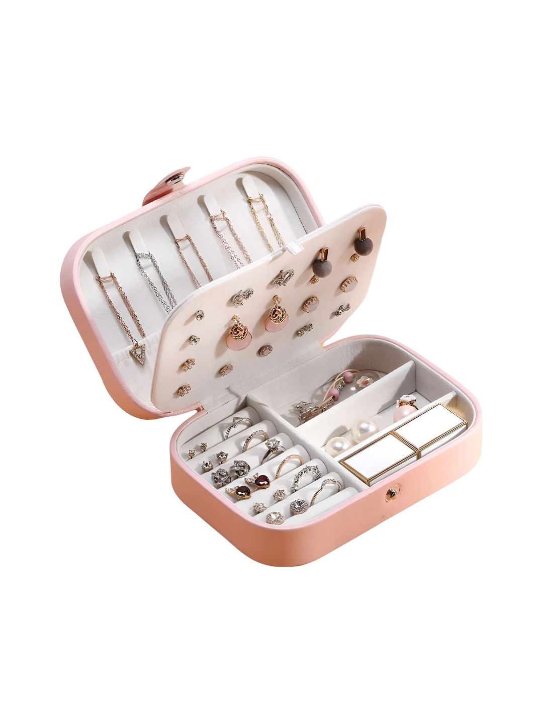 Virtuous Pink Set of 1 Water Resistant Jewellery Organiser Organisers-picture-15