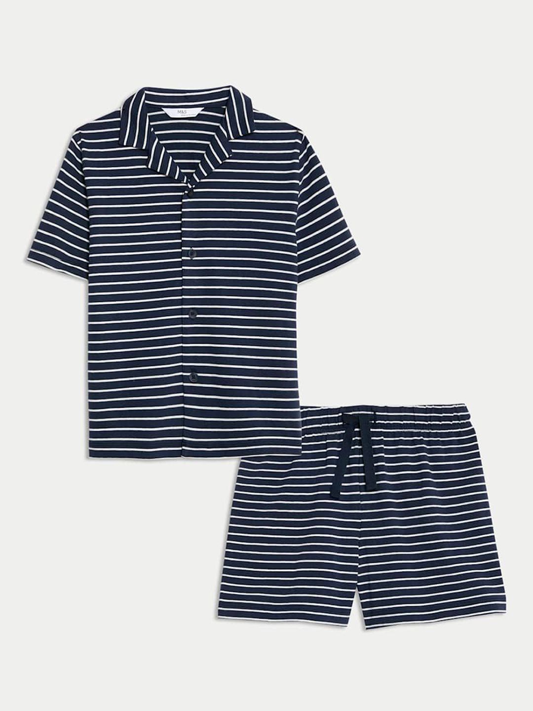 Marks & Spencer Kids Striped Nightsuits