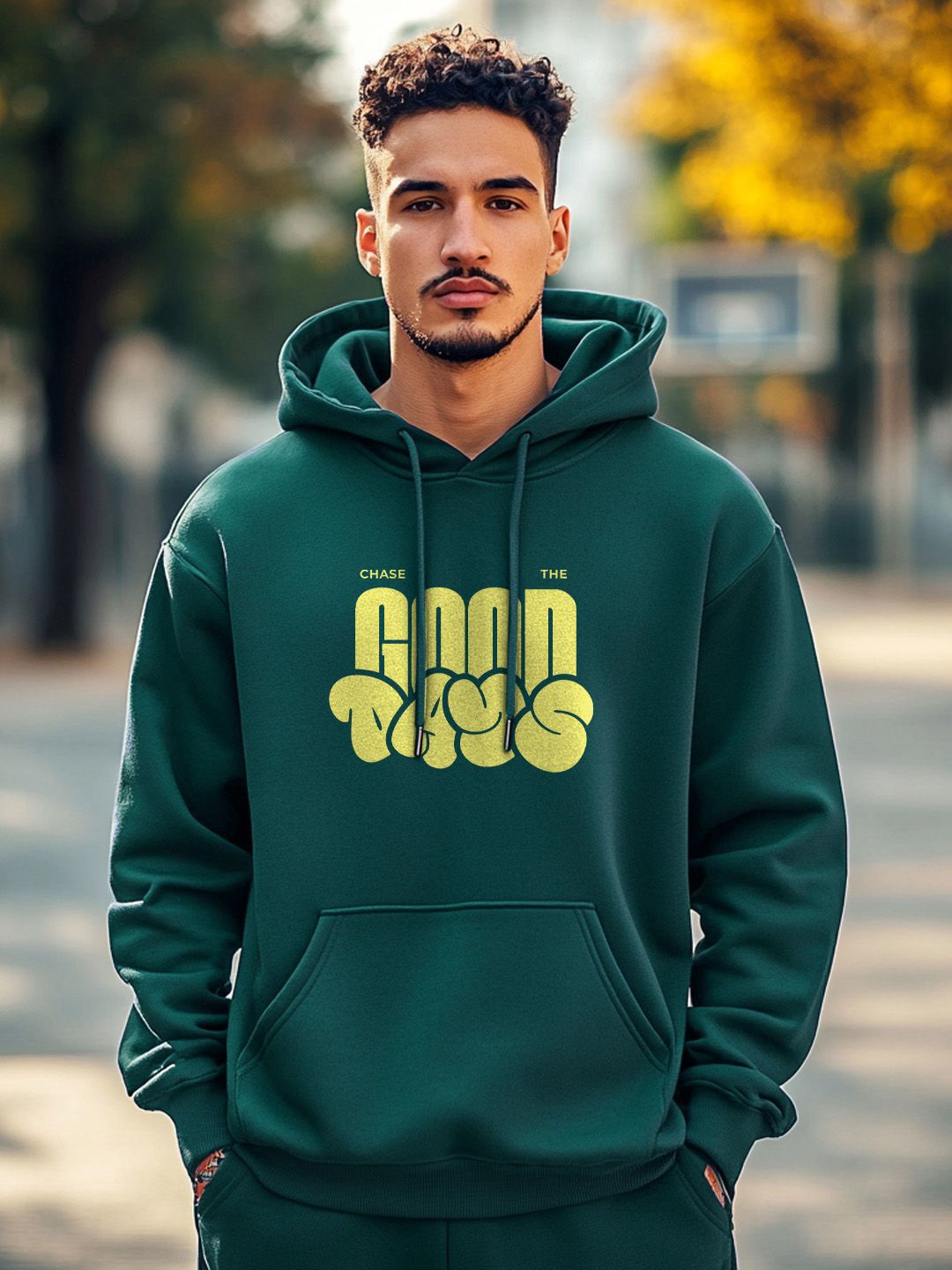 NOBERO Men Printed Hooded Sweatshirt-picture-10