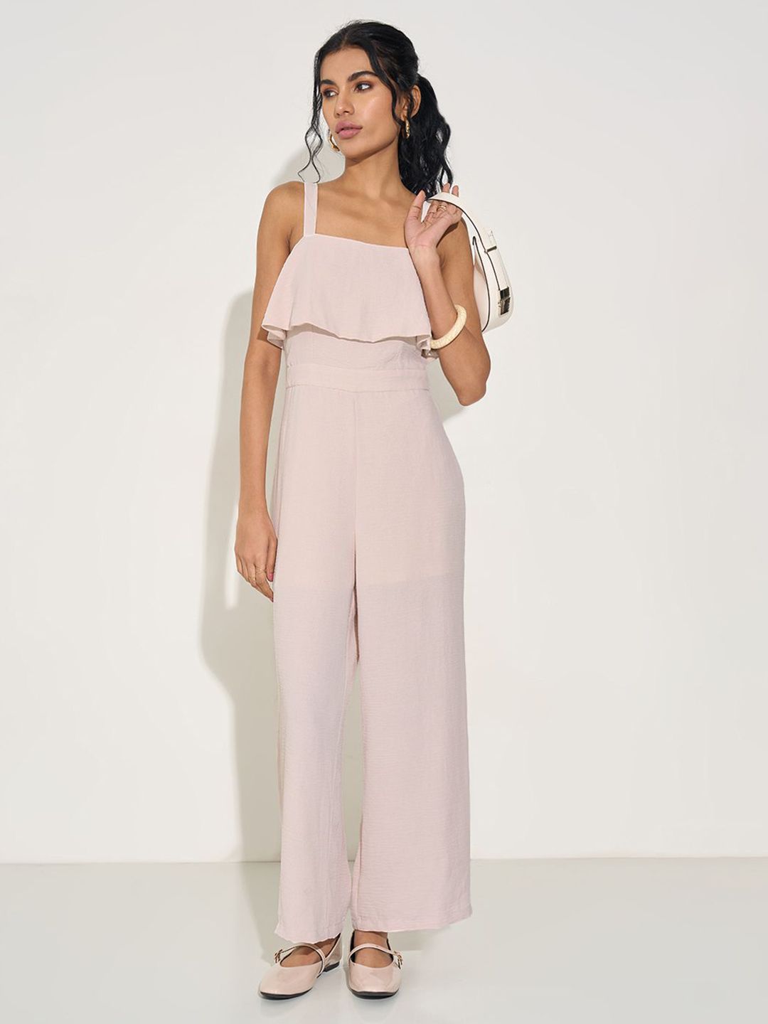 Honey by Pantaloons Women Shoulder Straps Basic Jumpsuit-picture-39