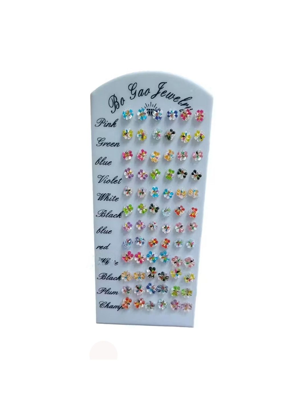 Shivarth Set of 36 & Multi Stainless Steel Earrings-picture-32