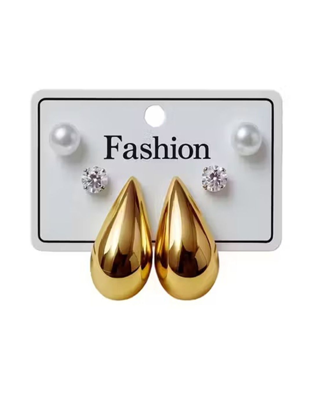 Shivarth Women Set Of 3 Studs Earrings-picture-36