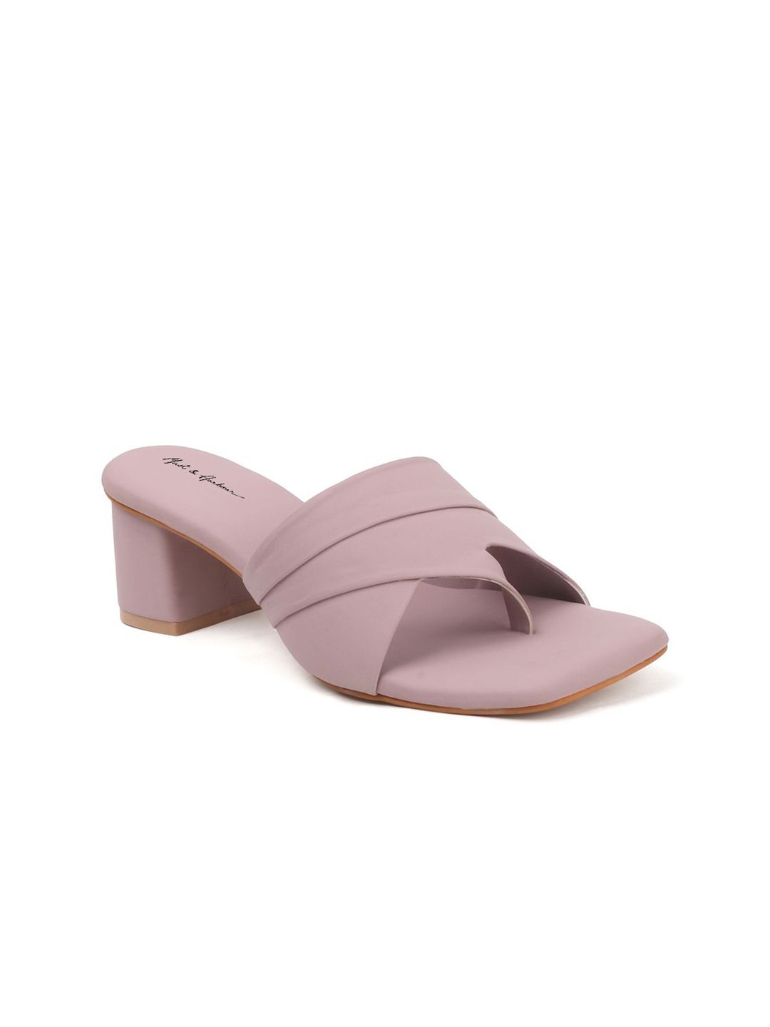 Mast & Harbour Embellished Block Sandals with Bows-image-24