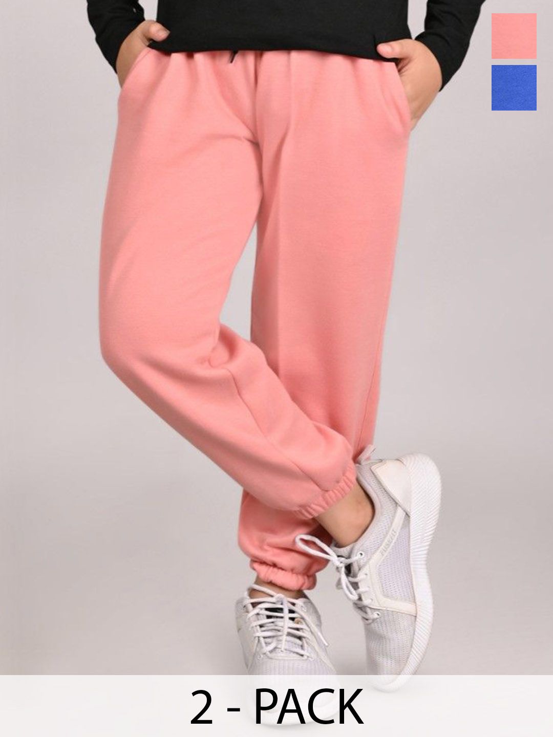 BAESD Boys Pack Of 2 Mid Rise Joggers-picture-38