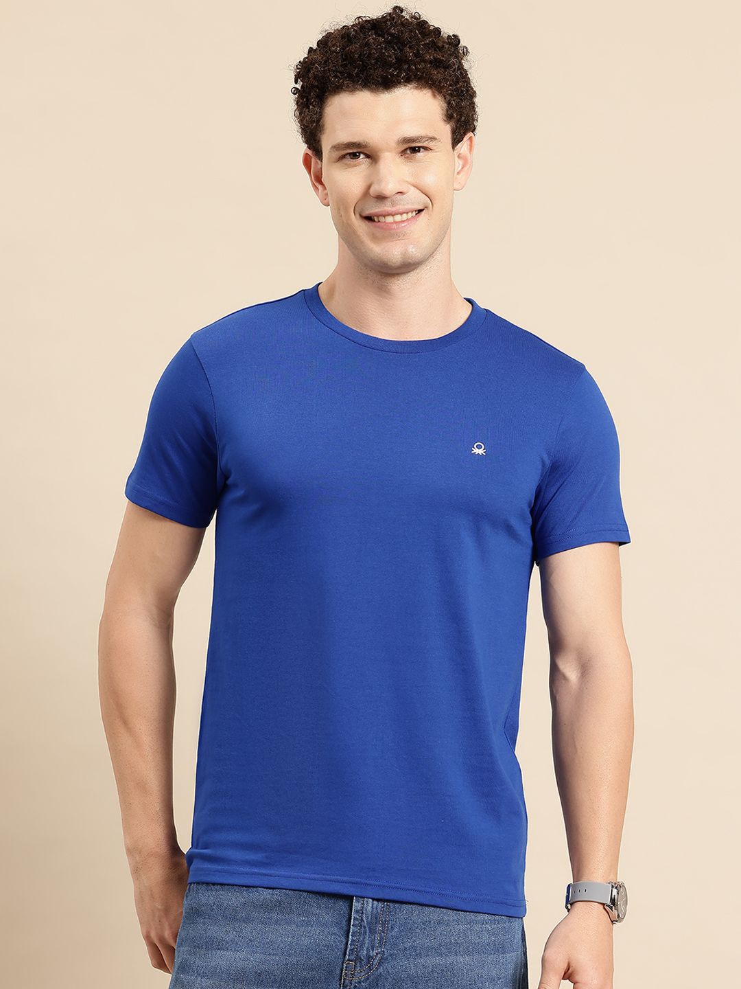 United Colors of Benetton Brand Logo Detail T-shirt-picture-29