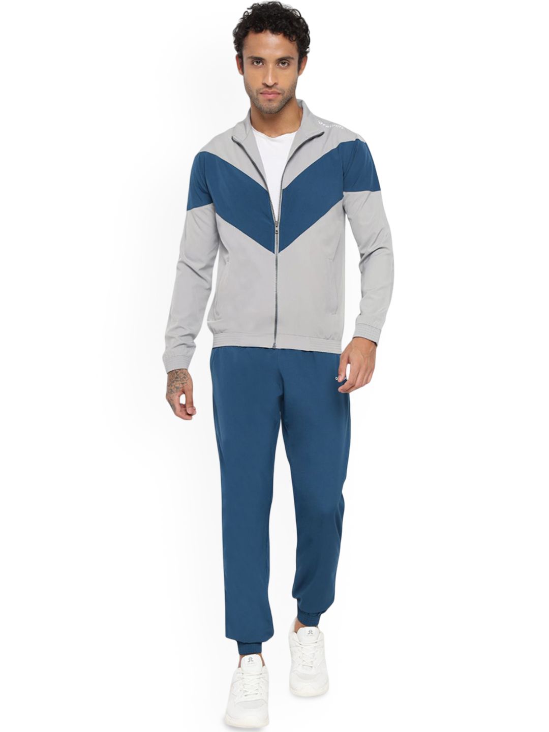 OFF LIMITS Colour Blocked Mock Collar Tracksuits-picture-42