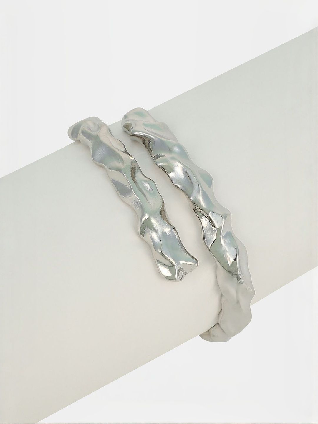 SOHI Women Silver-Plated Cuff Bracelet-picture-41