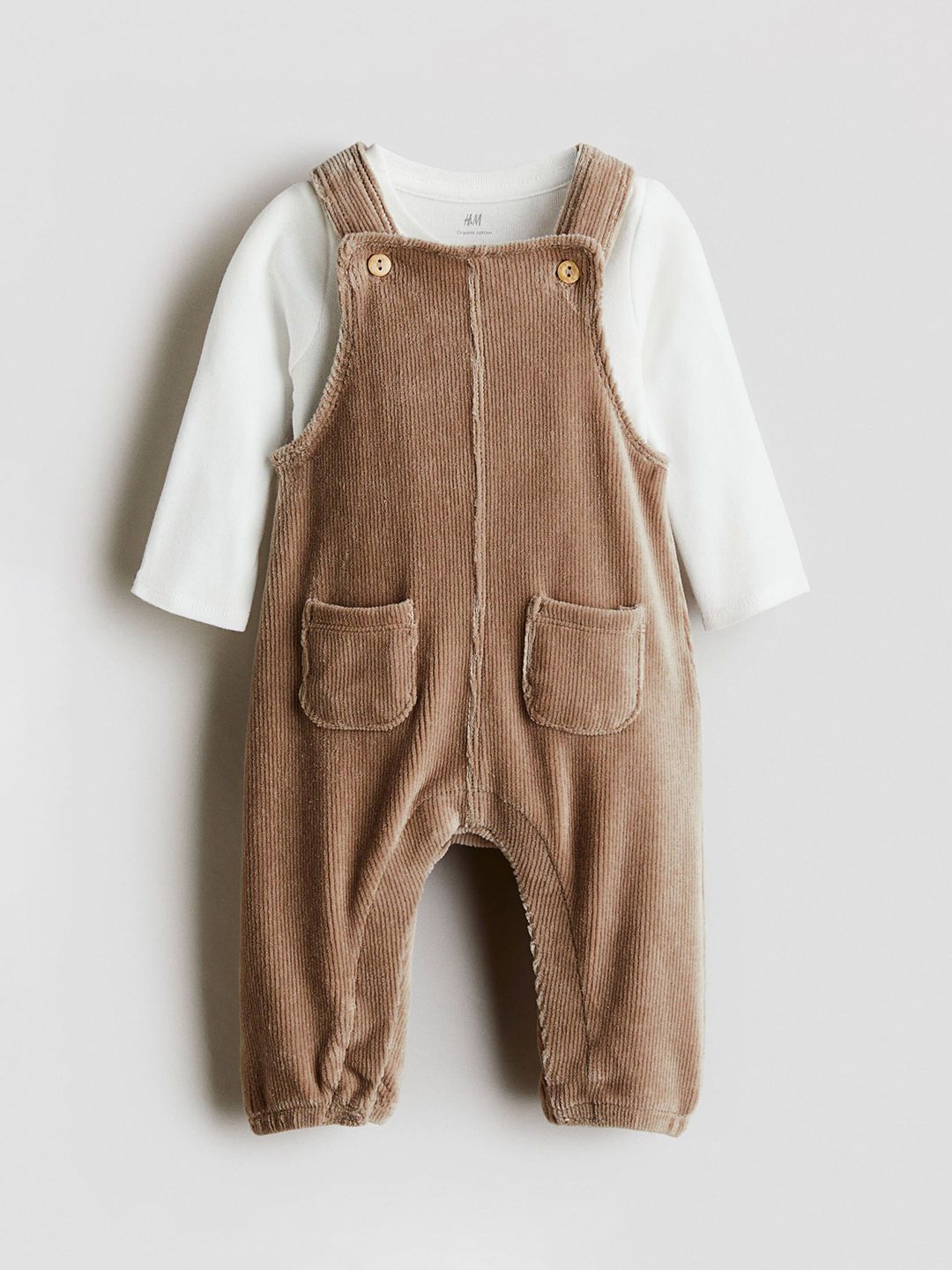 H&M Boys 2-Piece Dungarees And Bodysuit Set-picture-25