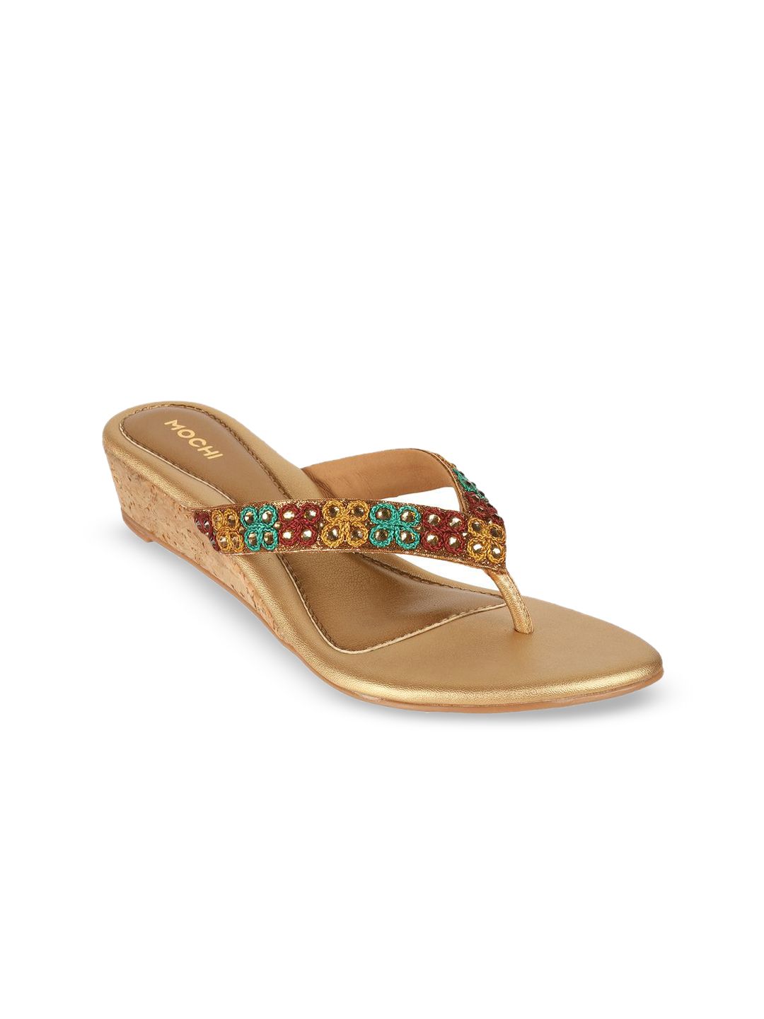 Mochi Women Embellished Wedge Sandals-picture-24