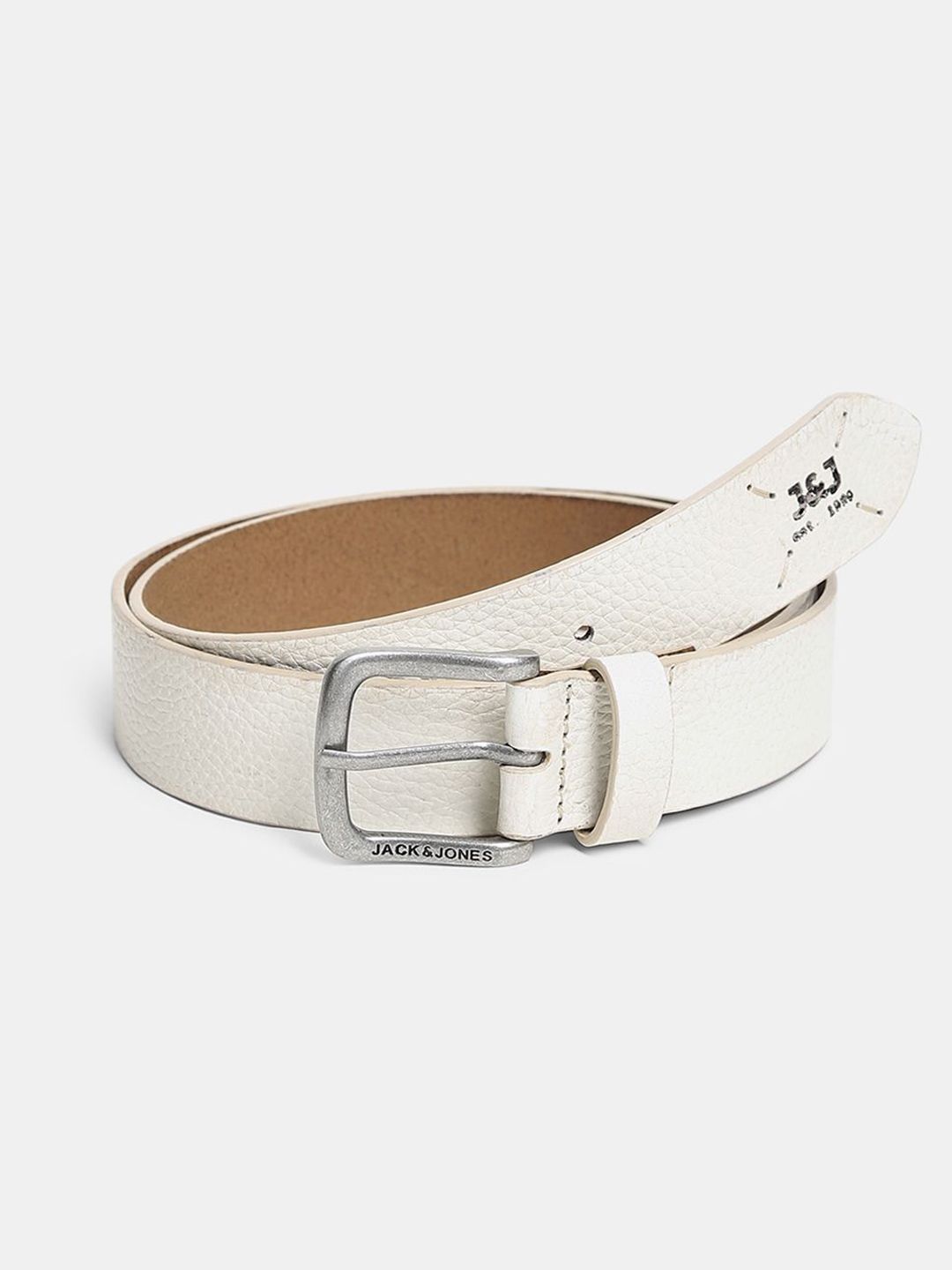 Jack & Jones Men Textured Leather Belt-picture-25