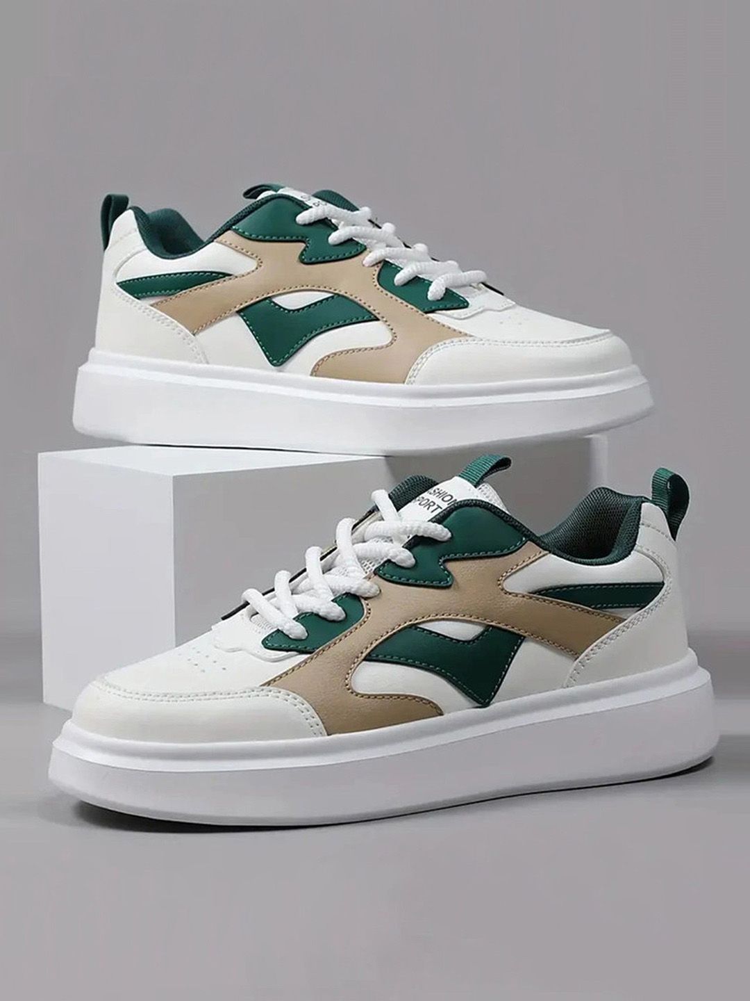 Layasa Men Colourblocked Sneakers-picture-39