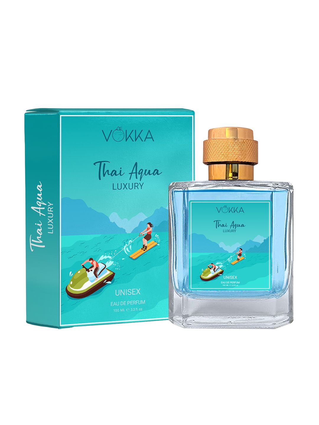 VOKKA Thai Aqua Luxury Long Lasting Perfume - 100 ml-image-1