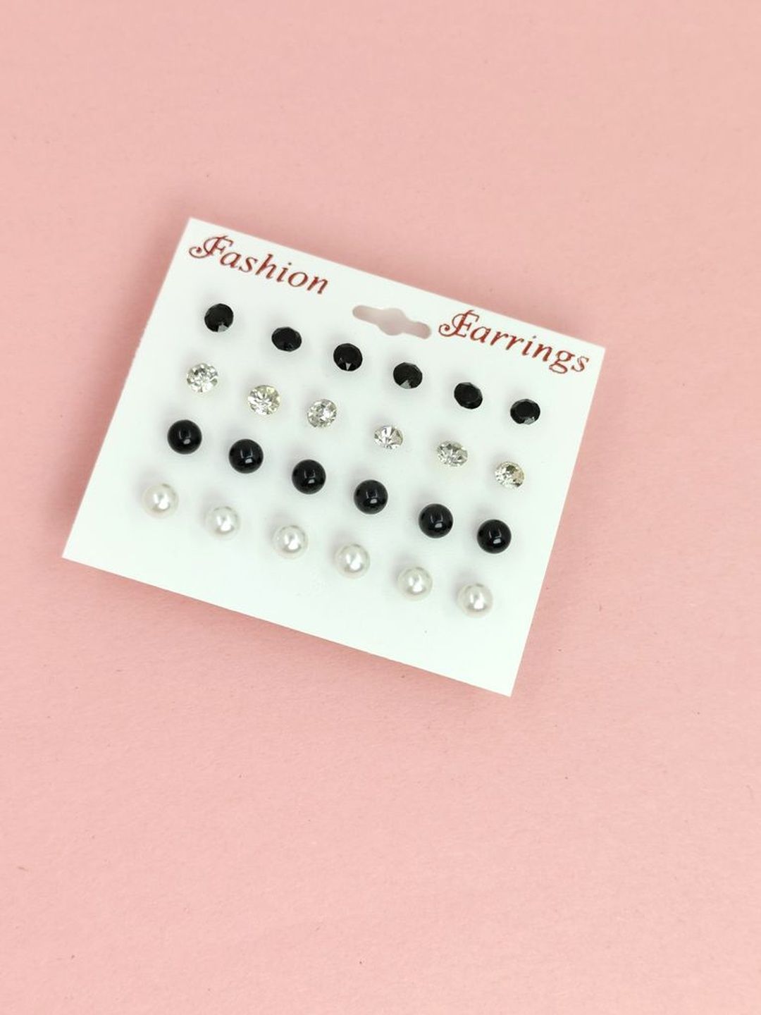 Shivarth Set Of 12 Studs Earrings-picture-25