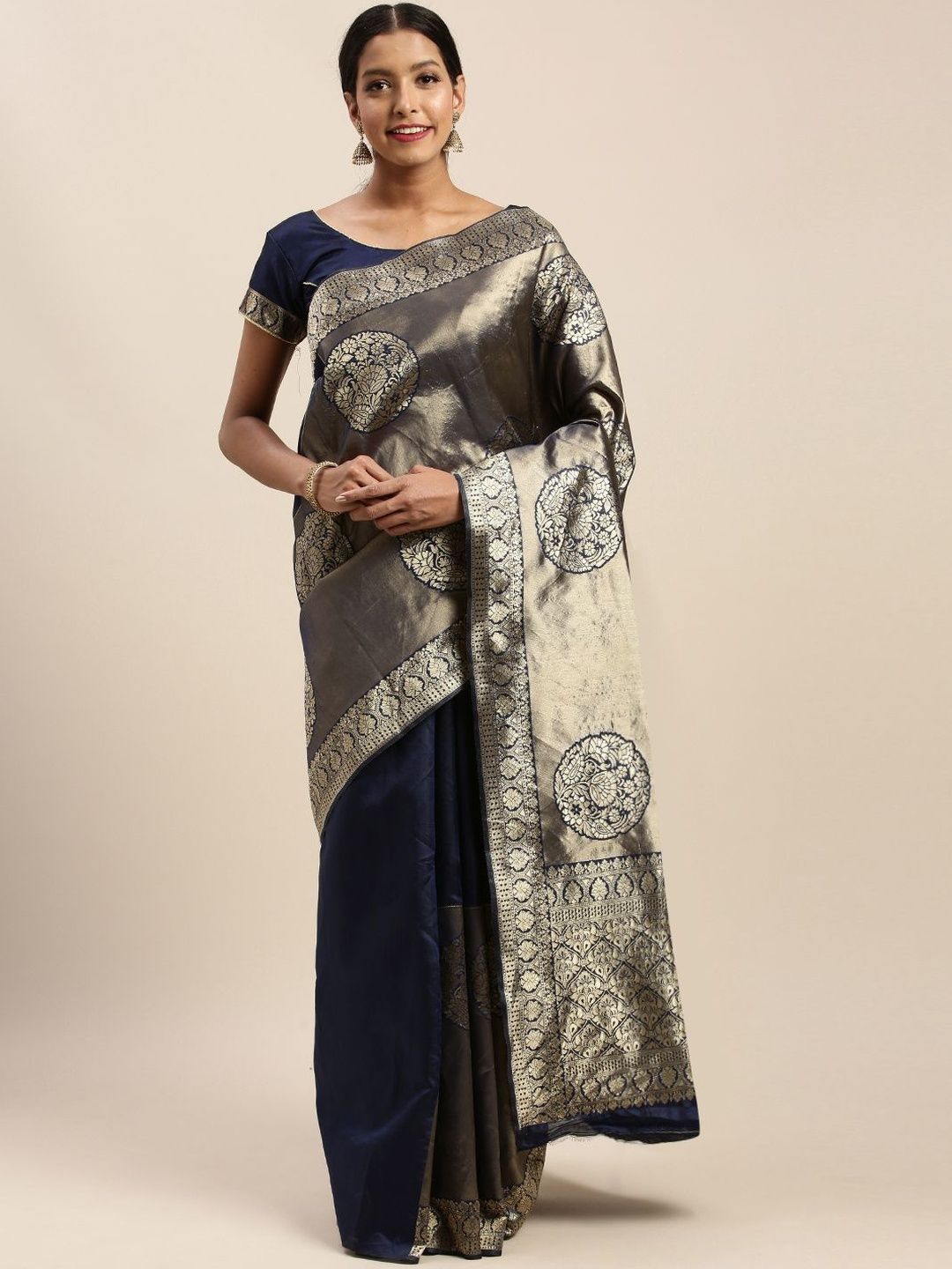 Suha Woven Design Zari Art Silk Heavy Work Banarasi Saree-picture-47