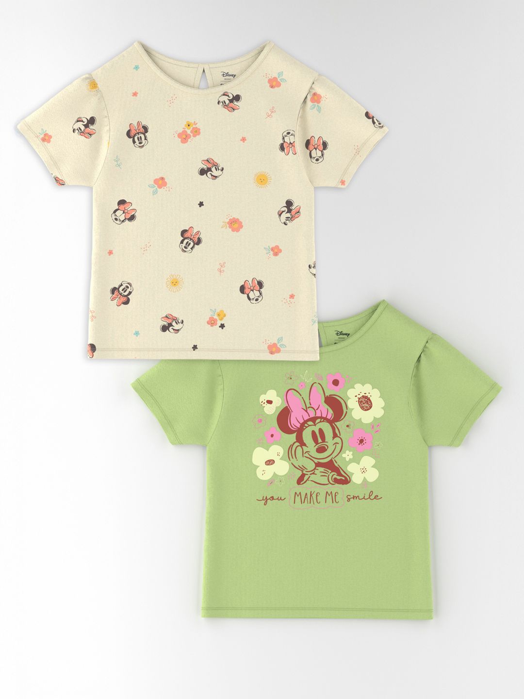 Nauti Nati Girls Pack of 2 Printed Cotton Top-picture-21