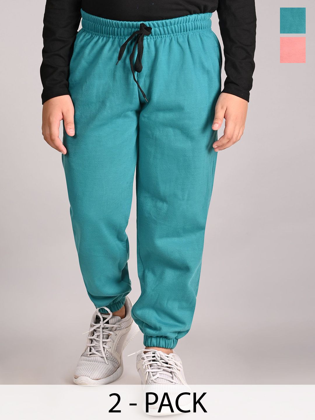 BAESD Boys Pack Of 2 Mid Rise Joggers-picture-57