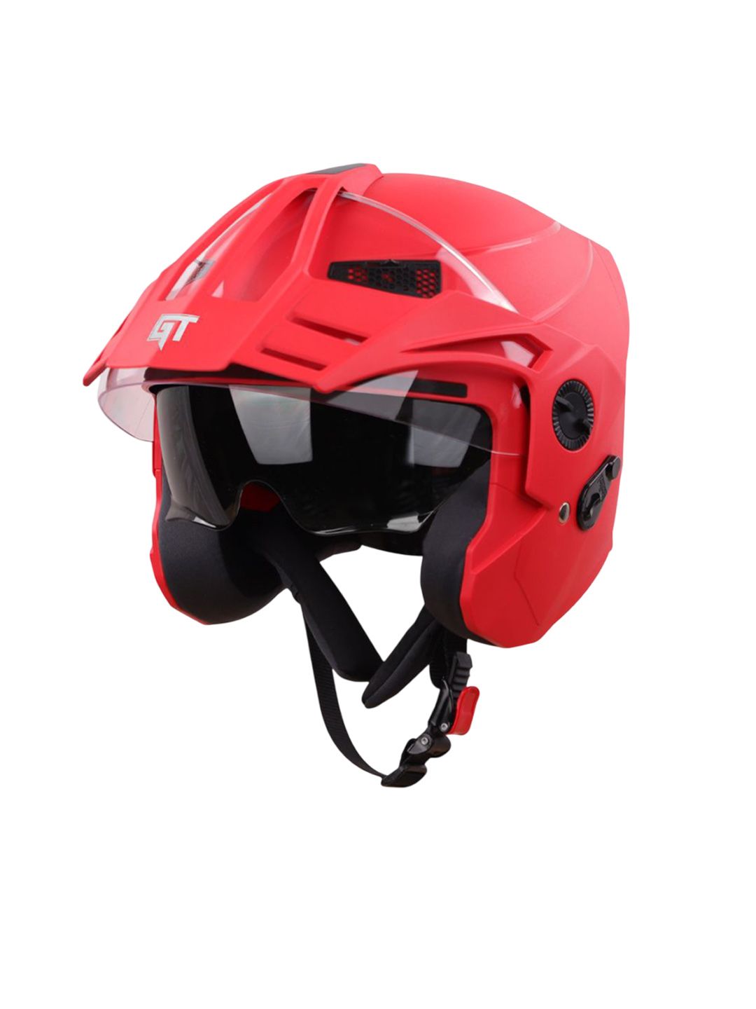 Steelbird SBH 23 GT Plus Steel Open Face Motorbike Helmet
