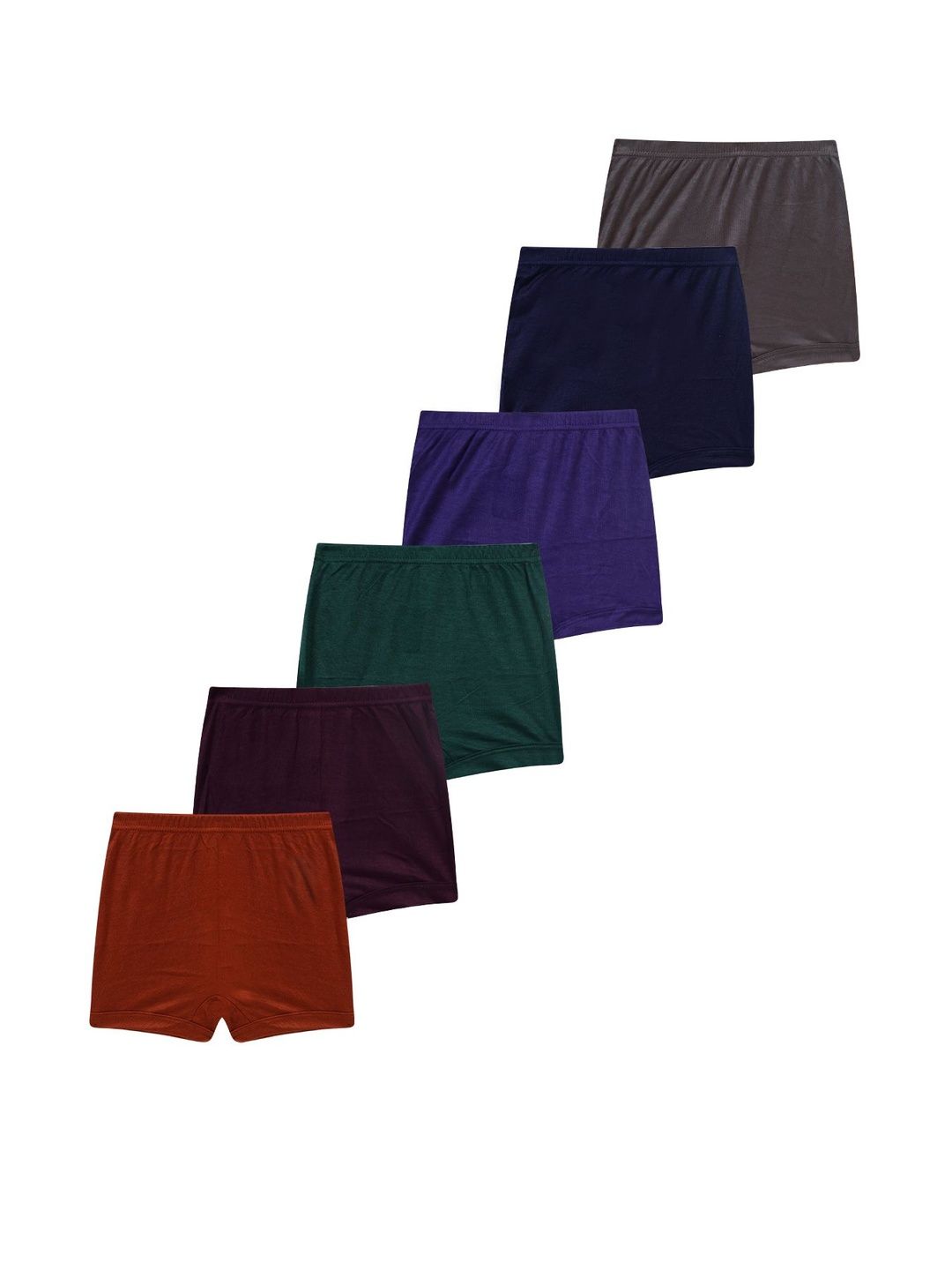 VIRUKSHAM Boys Pack Of 6 Cotton Briefs-picture-29