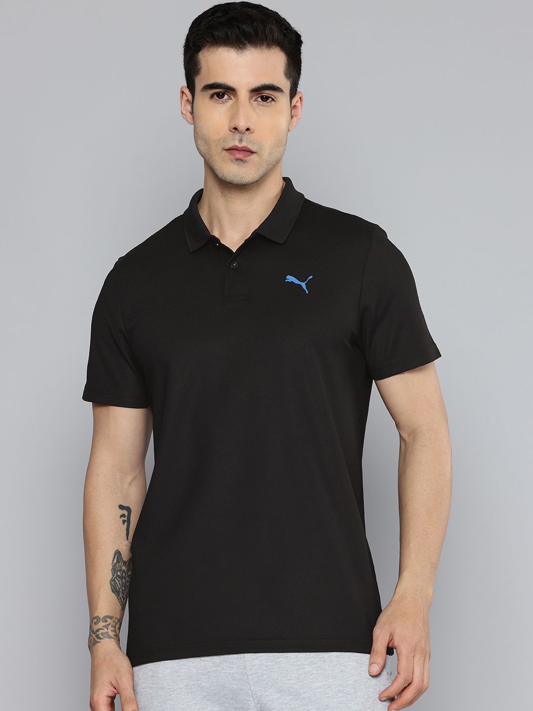 Puma TRAIN ALL DAY Essentials Slim Fit dryCELL Polo Sports T-shirt