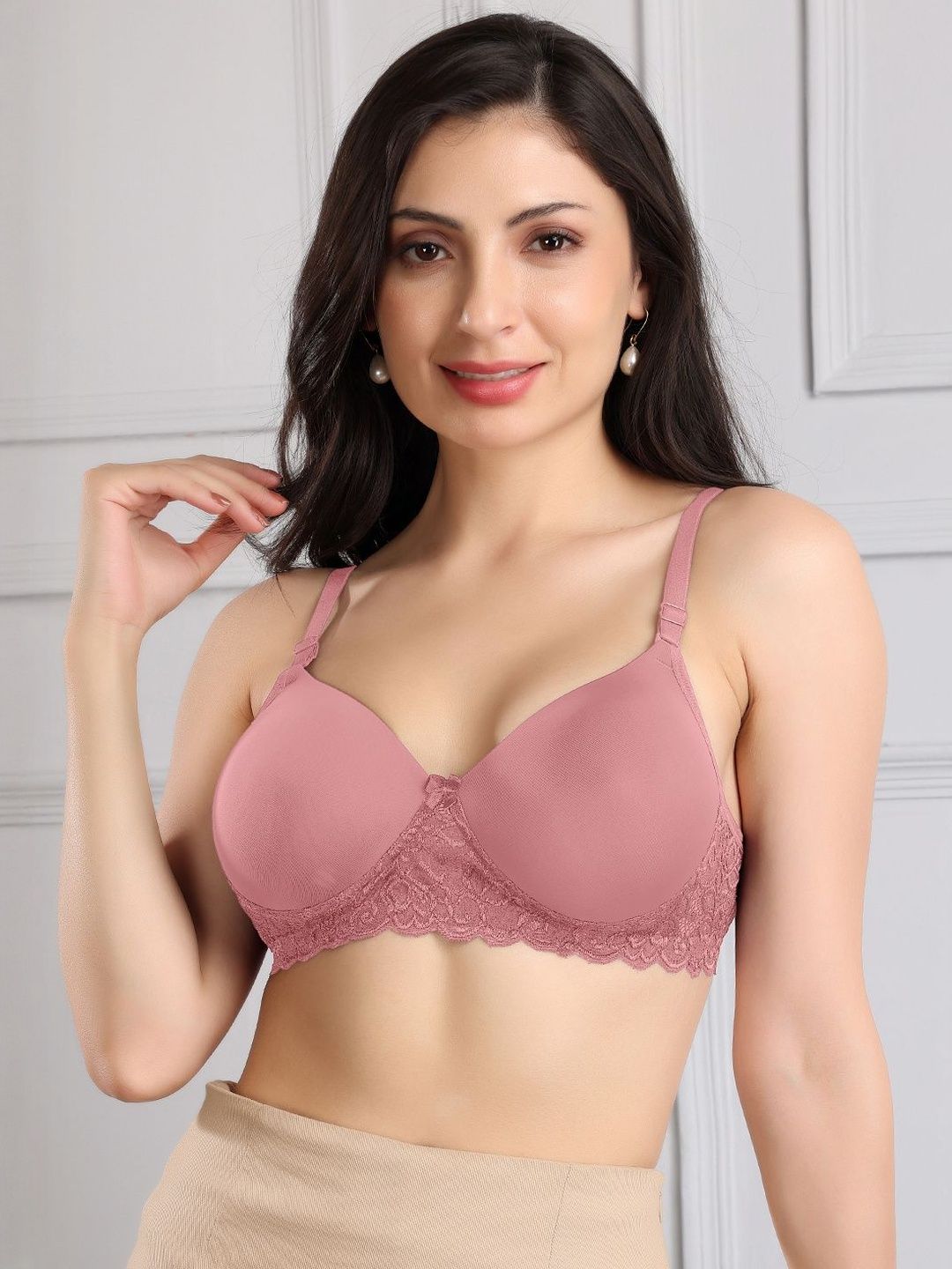 POOJA RAGENEE Nylon Non-Wired Non Padded Everyday Bra-picture-15