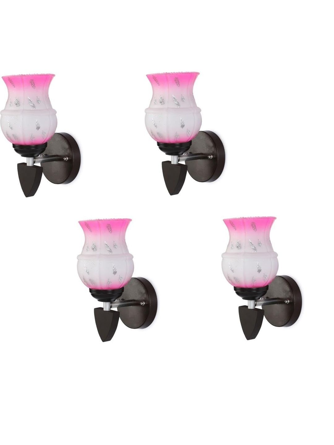 1ST TIME Pink & White Solid Glass Traditional Cylinder Wall Lamps Wall Lamps-picture-40