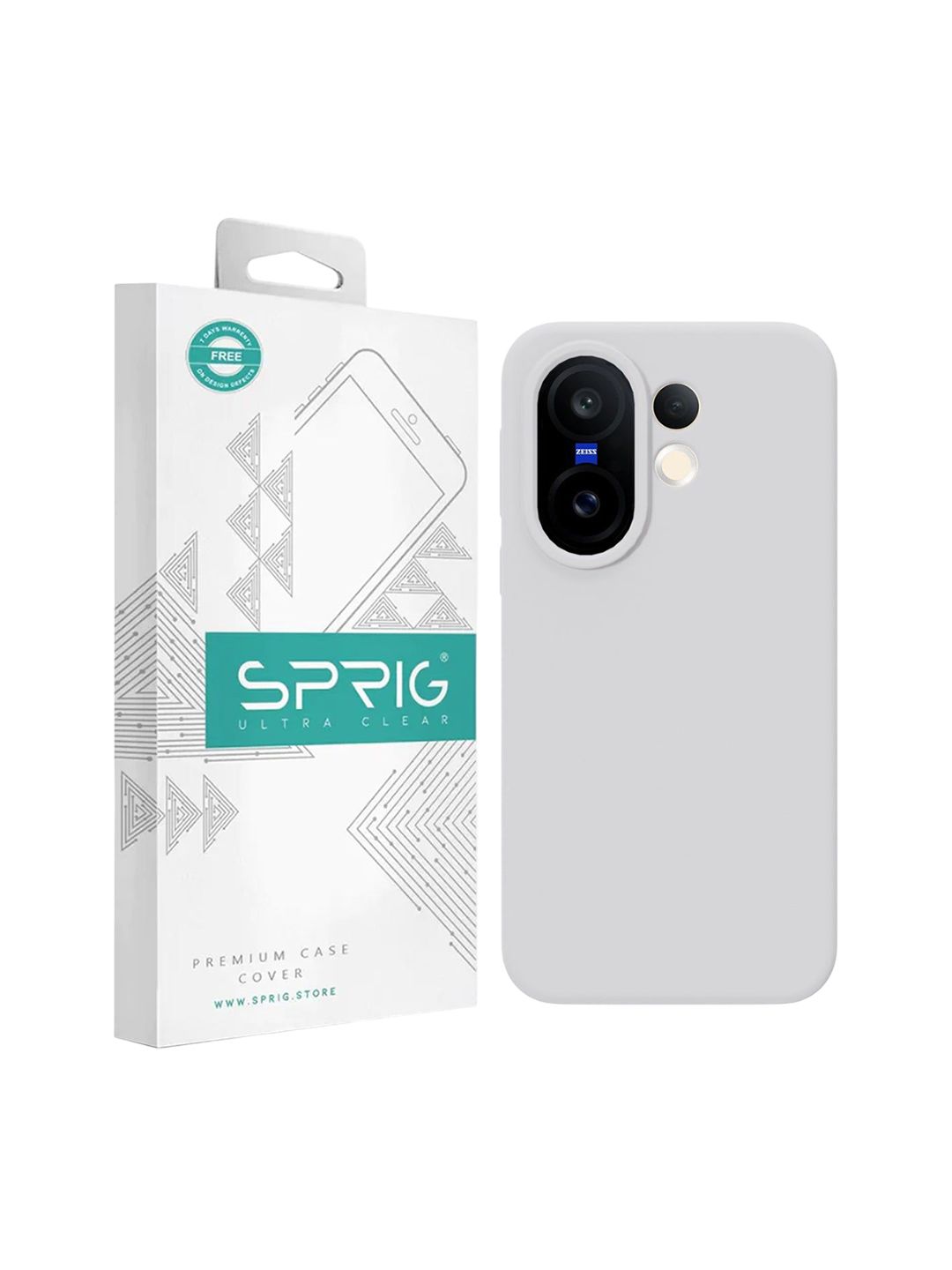 SPRIG Solid Printed Vivo X200 FE 5G Back Case Mobile Accessories-picture-26