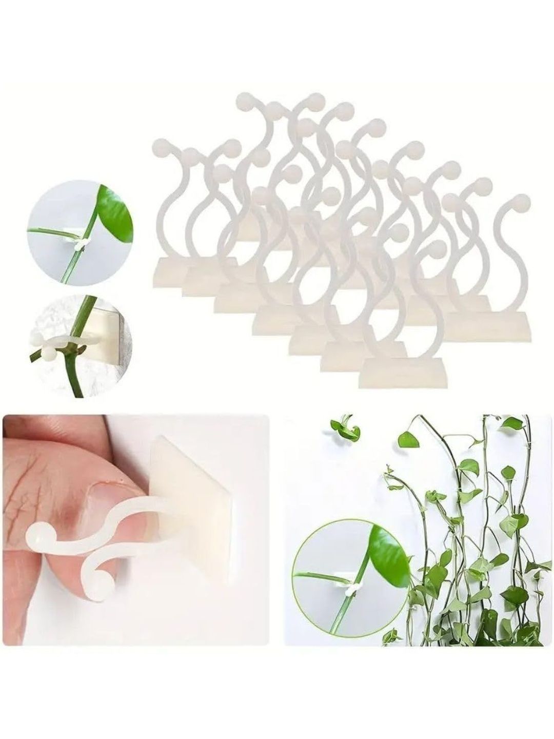 ARPANA BRIGHT Pack Of 30 Plant Climbing Fixing Clips-picture-26