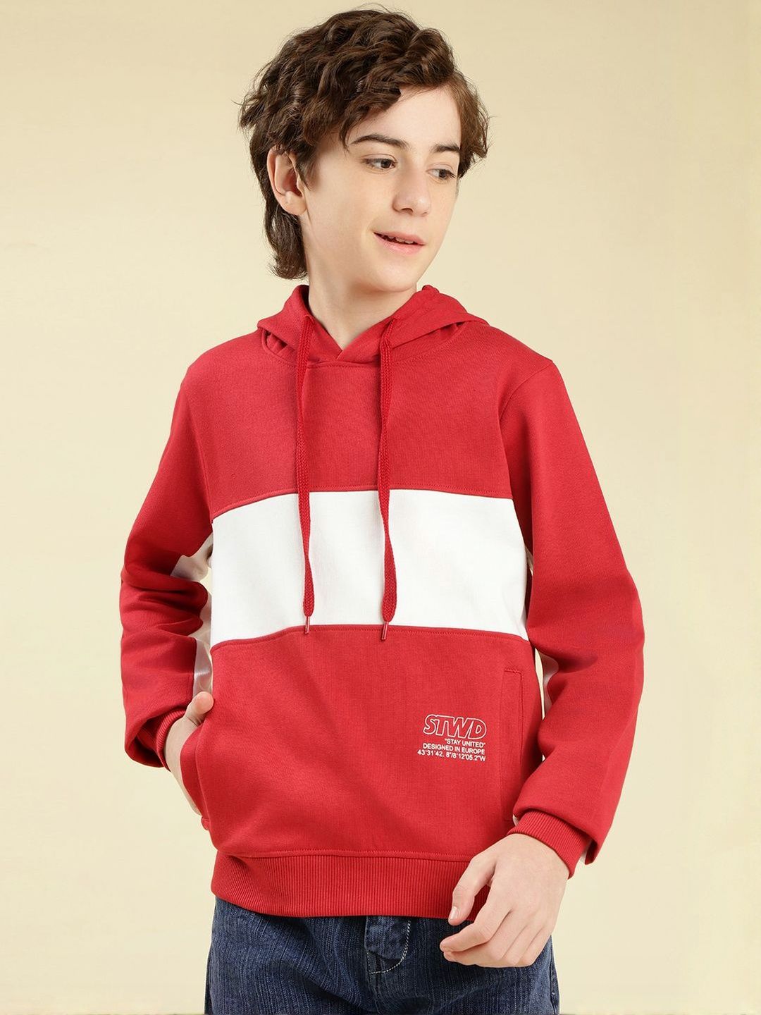 Lil Tomatoes Boys Printed Hooded Sweatshirt-picture-58