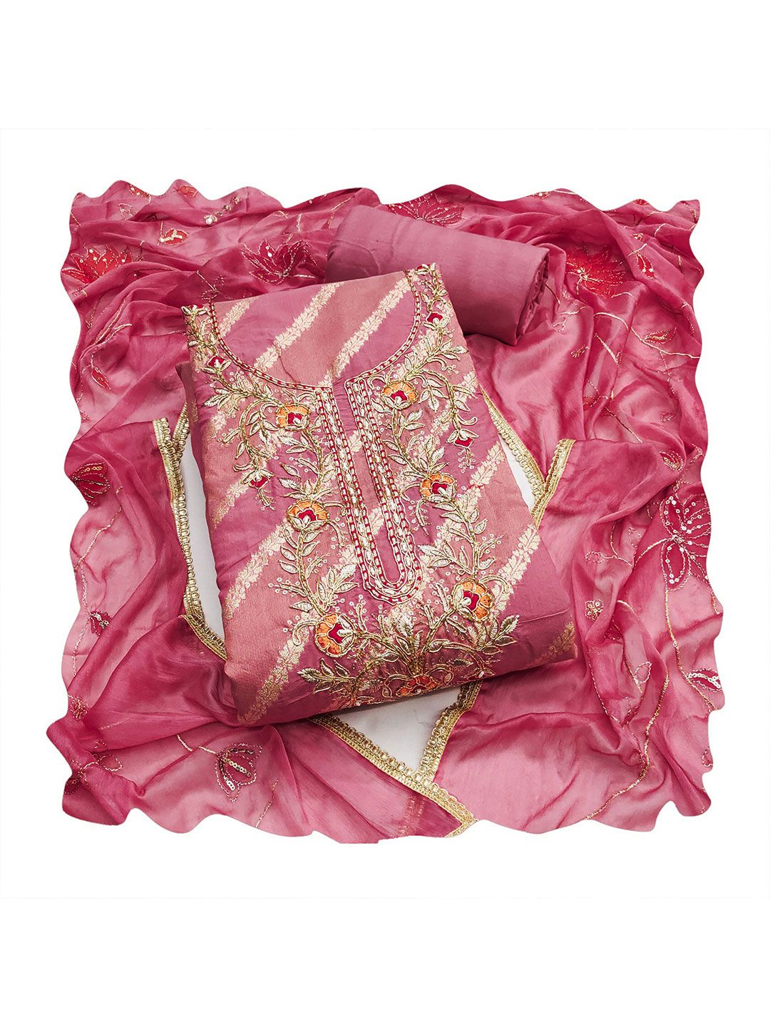 Maroosh Embroidered Unstitched Dress Material-picture-15