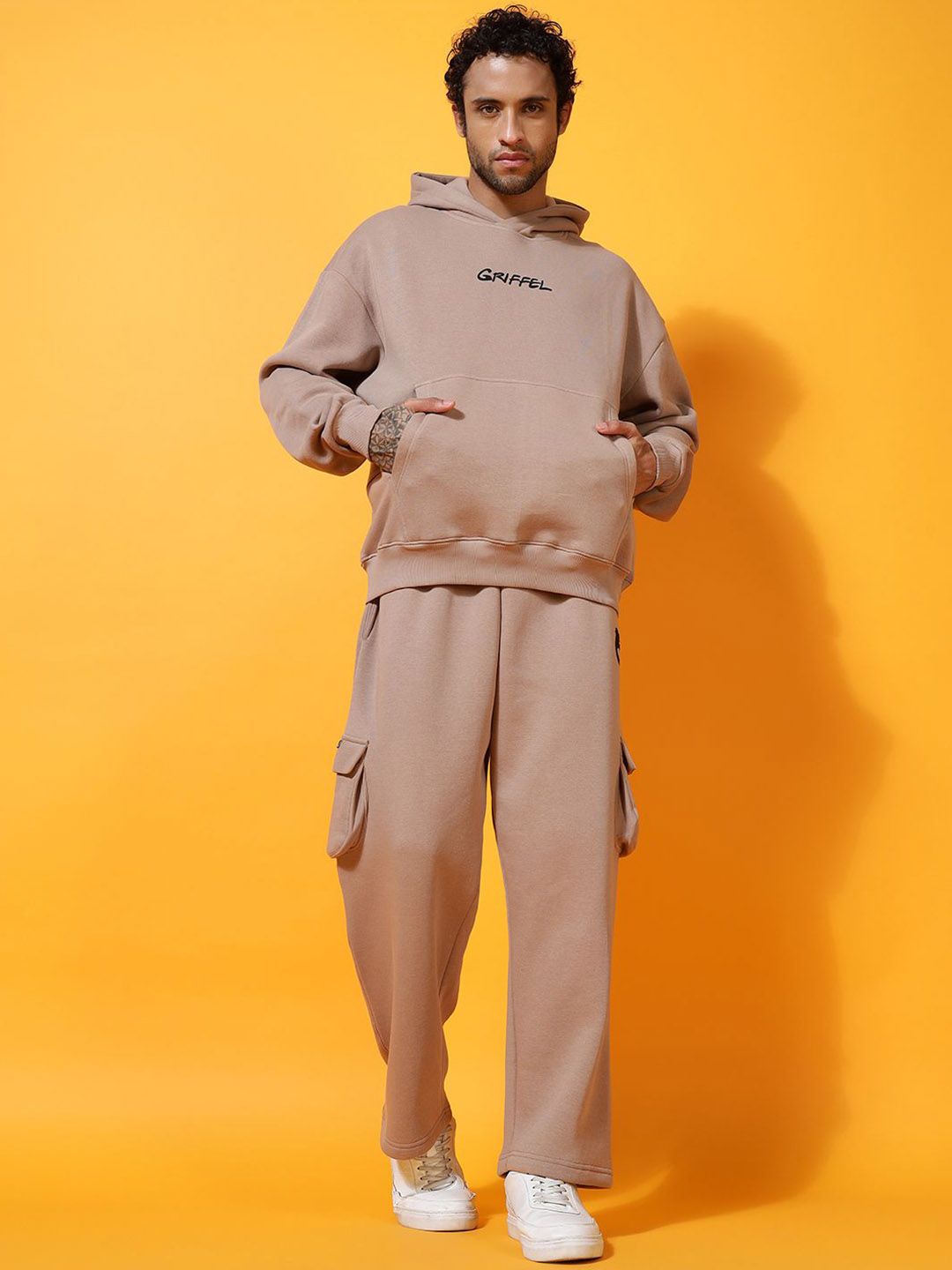 GRIFFEL Printed Pure Cotton Tracksuits-image-6