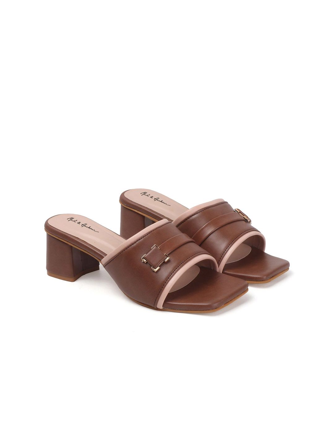 Mast & Harbour Women Block Sandals-picture-50
