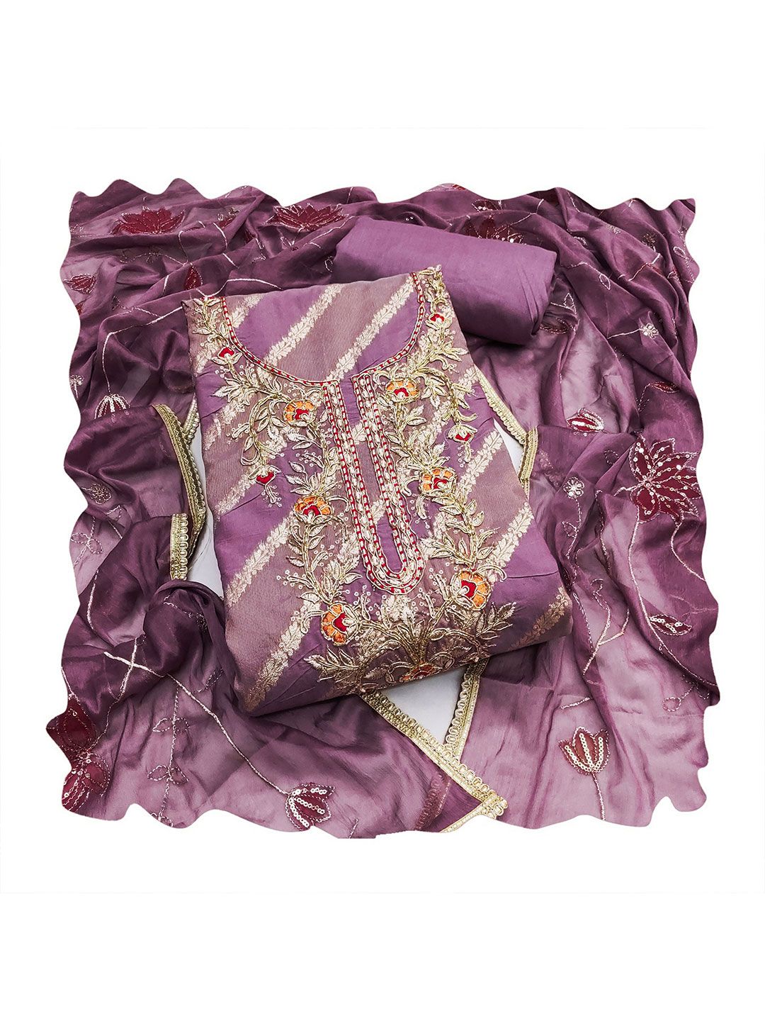 Maroosh Embroidered Unstitched Dress Material-picture-54