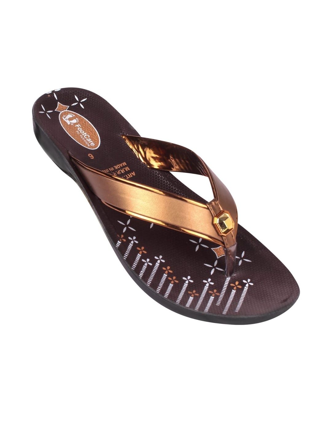 FOOT CARE Women Printed Flats-picture-45