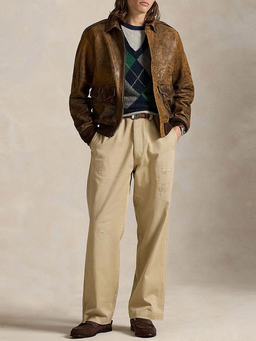 Polo Ralph Lauren Men Mid-Rise Cotton Trousers-picture-24