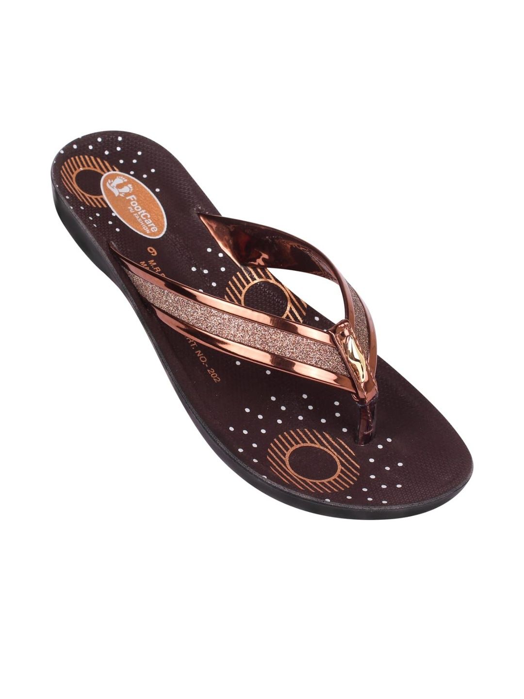 FOOT CARE Women Embellished Open Toe Flats-picture-21