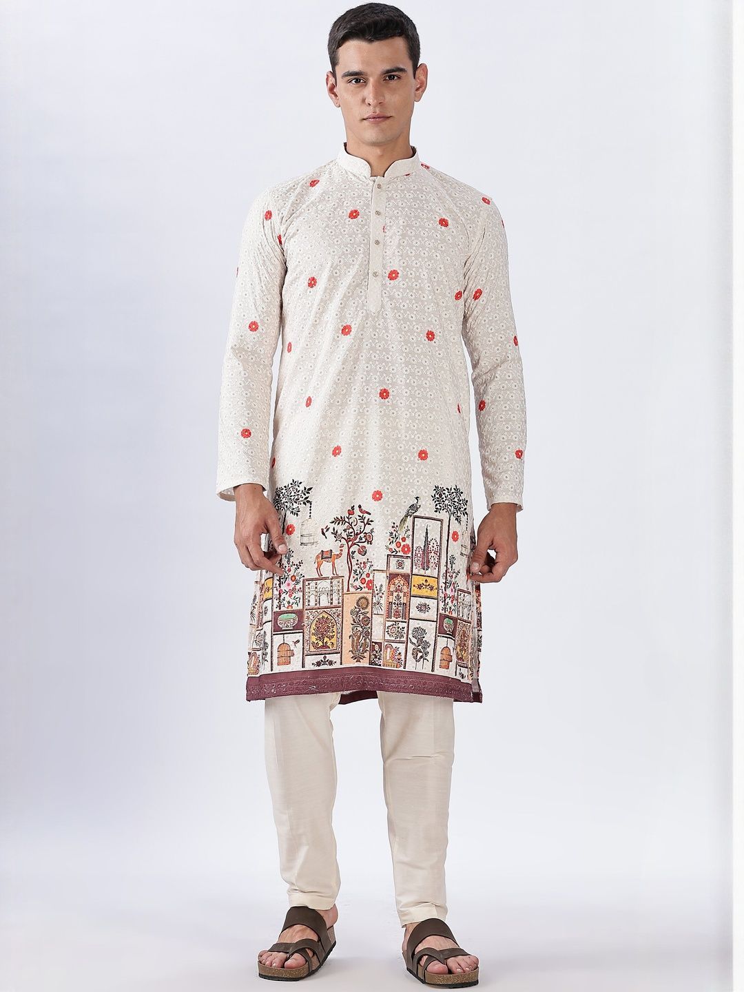 Anouk Men Printed Cotton Kurta-picture-15