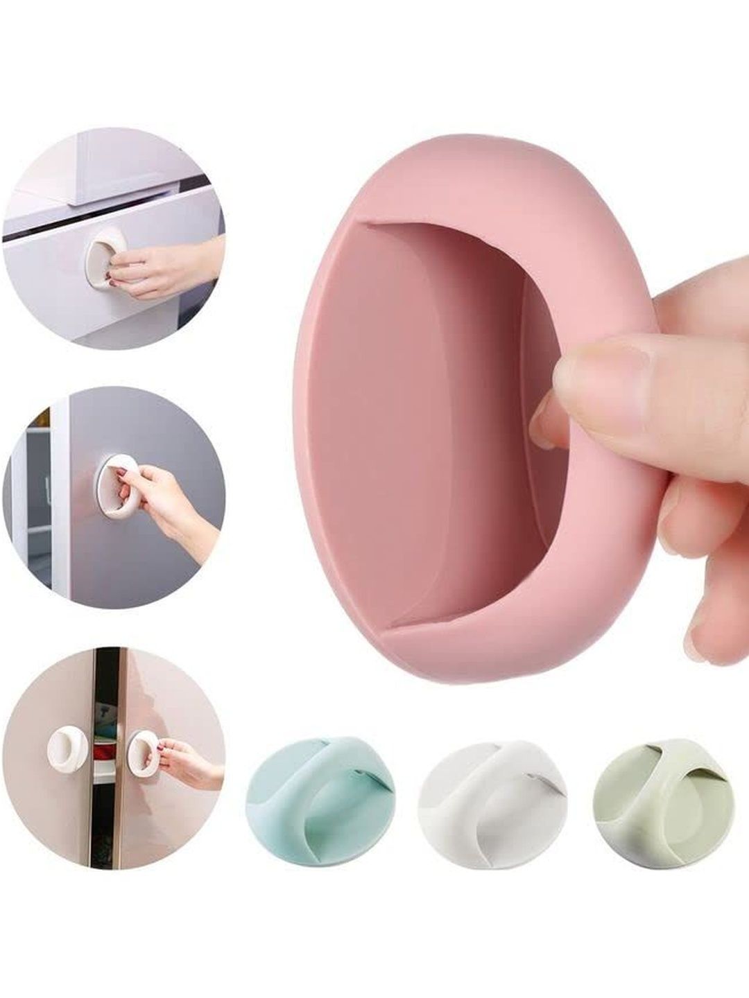 ARPANA BRIGHT Pack of 3 Self-Adhesive Drawer Knobs-image-9