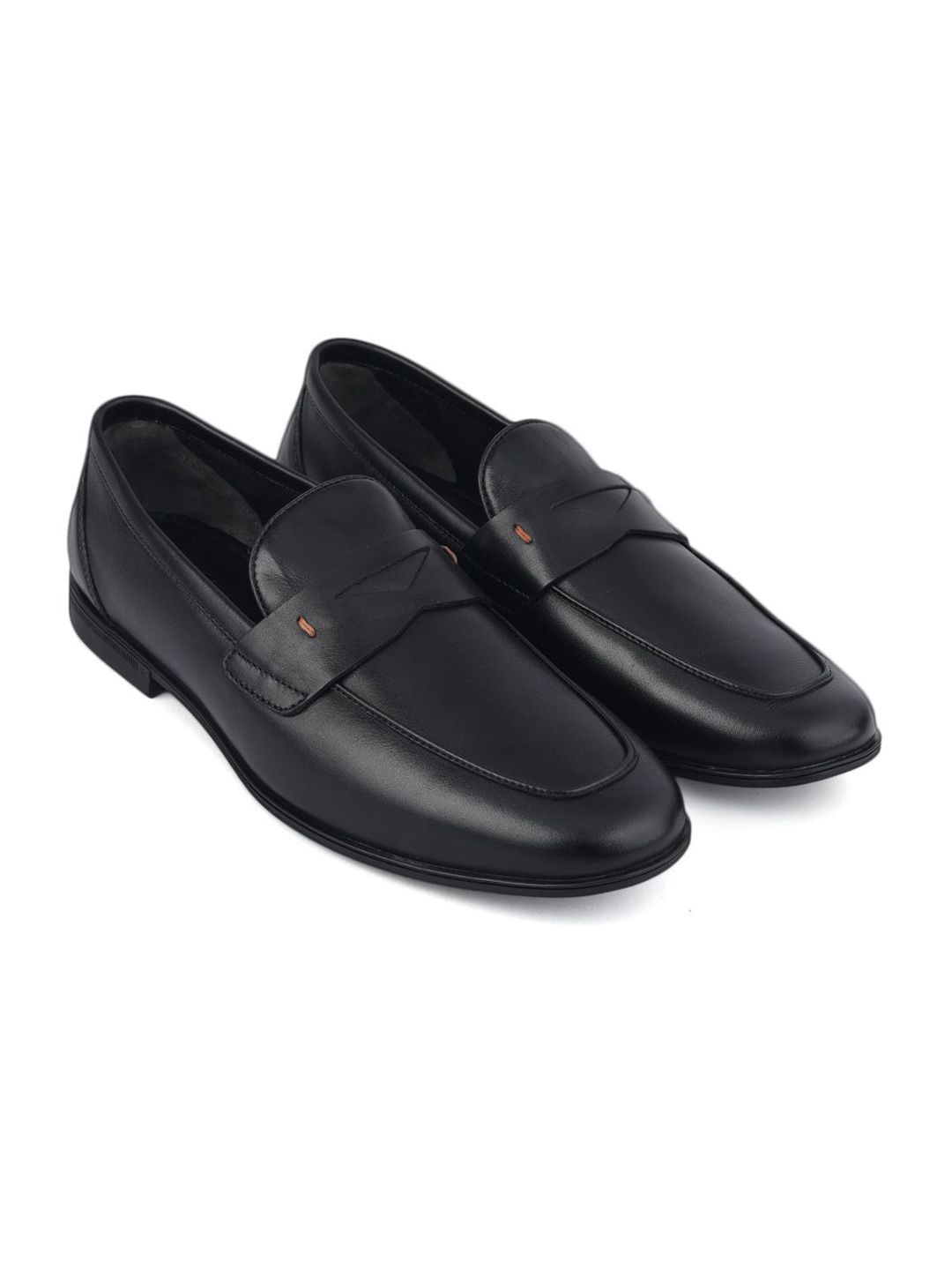 ROSSO BRUNELLO Men Round Toe Leather Formal Loafer-picture-17