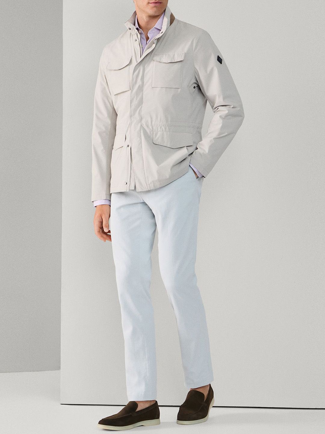 HACKETT LONDON Men High-Rise Trousers-picture-30