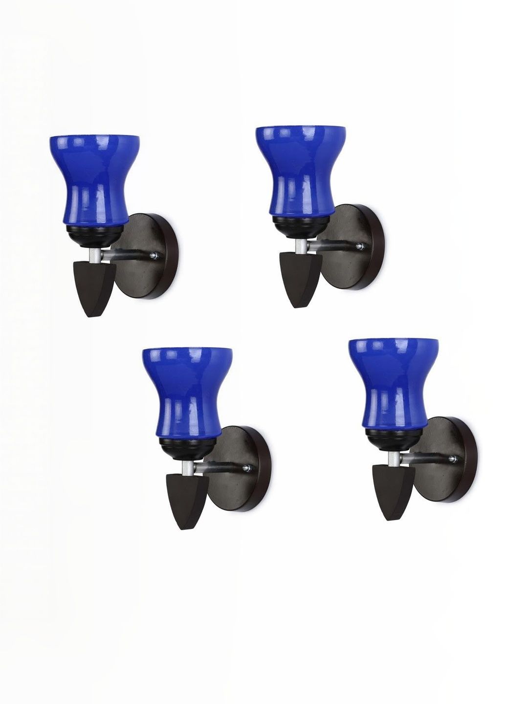 1ST TIME Blue Solid Glass Traditional Cylinder Wall Lamps Wall Lamps-picture-17