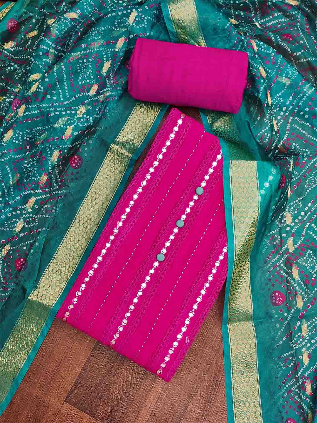 MANVAA Embroidered Unstitched Dress Material-image-32