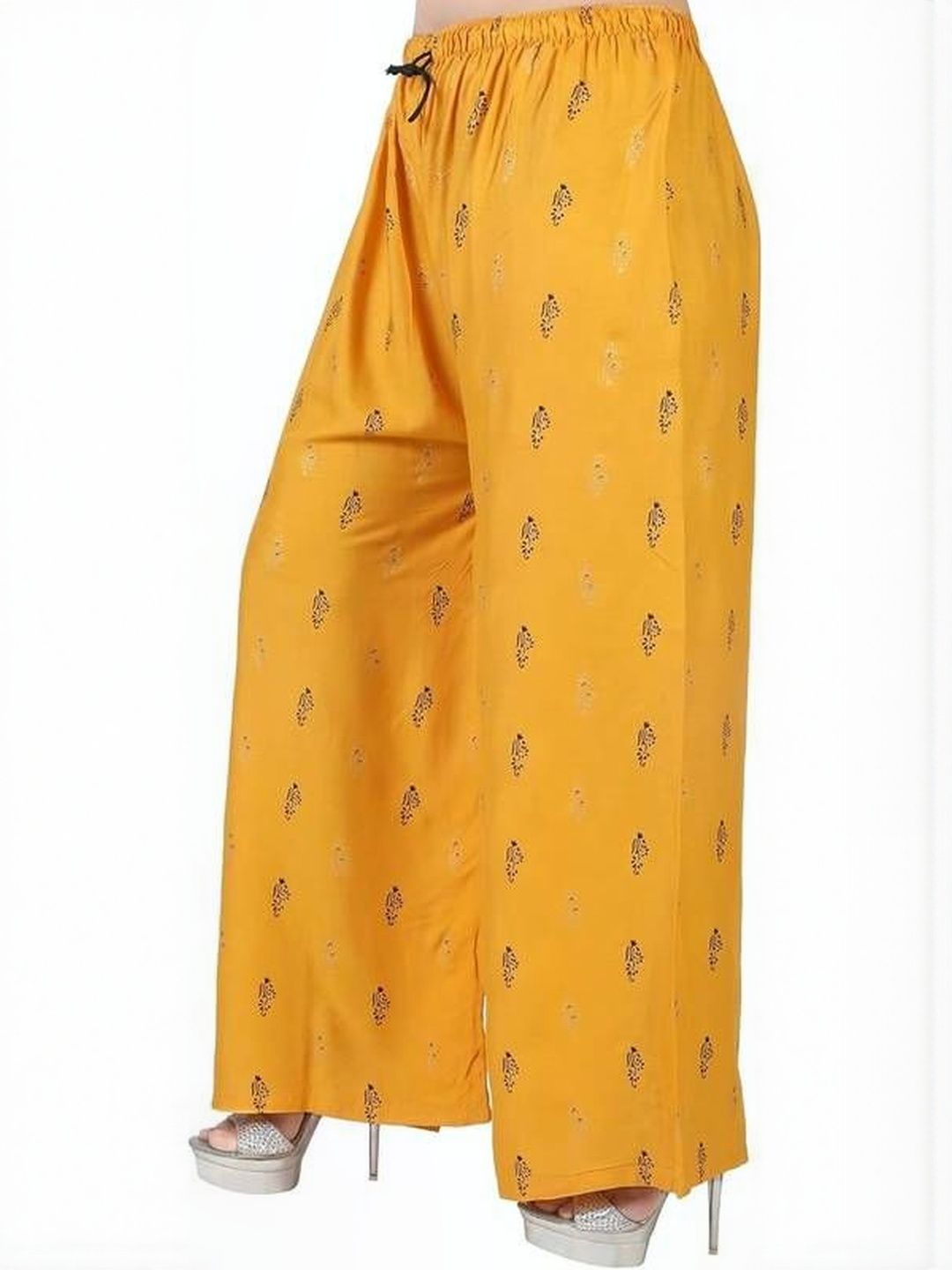 KIROTO Women Printed Palazzos-picture-45