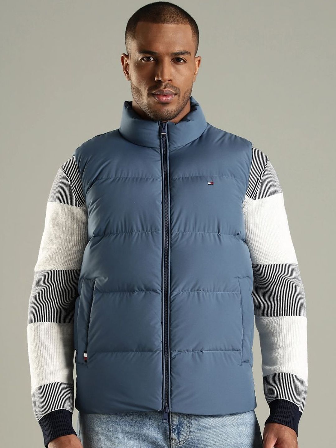 Tommy Hilfiger Men Solid Padded Jacket-image-46