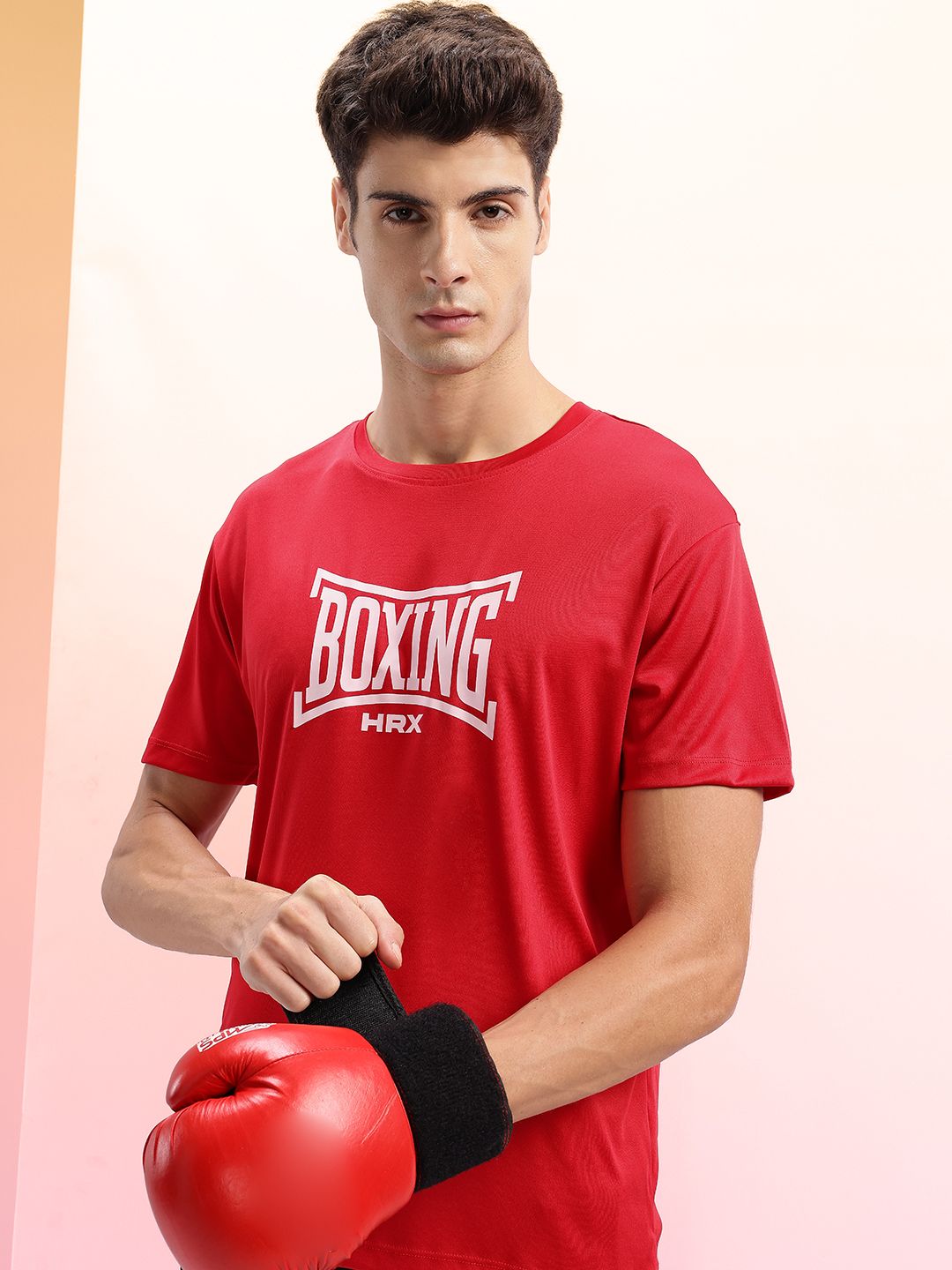 HRX by Hrithik Roshan Typography Print Training T-shirt-picture-41