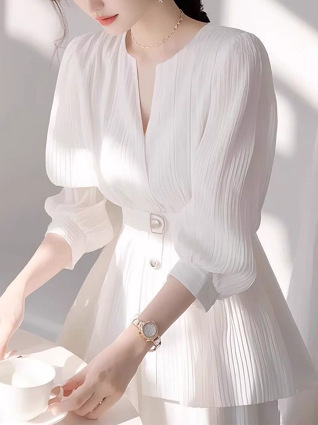 bebe Women Solid Tailored Jacket-picture-23