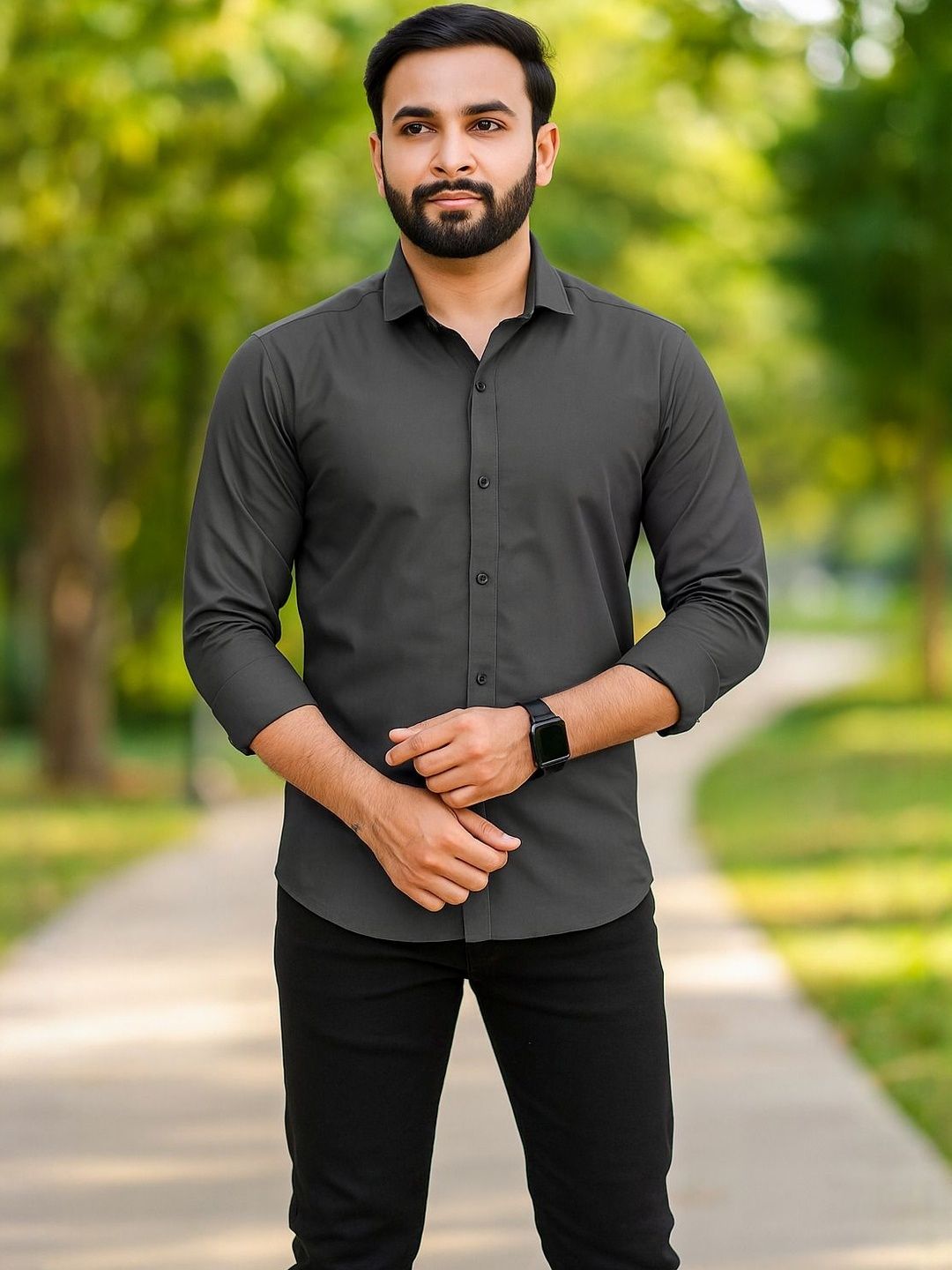 Moda Rapido Men Comfort Casual Shirt-picture-25